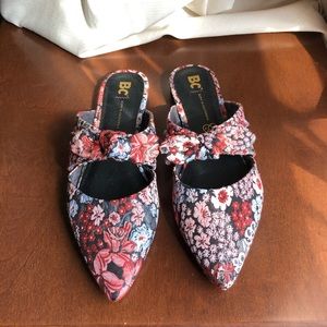 BC Floral Mules